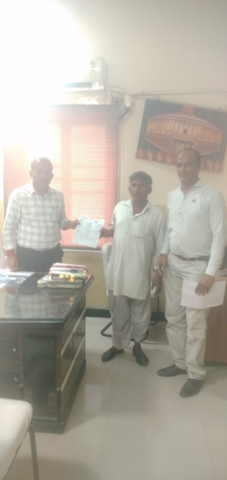 ओछड़ी के मांगीलाल गाड़ी लोहार कि आंखों से छलके खुशी के आंसू