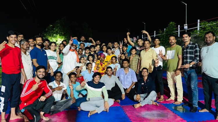 बालाजी व्यायामशाला में हर्षोल्लास से मनाया गुरूपूर्णिमा उत्सव