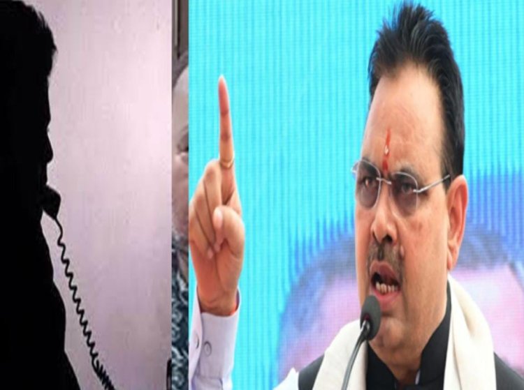 राजस्थान के मुख्यमंत्री भजनलाल शर्मा को दूसरी बार जेल से धमकी मिलना पुलिस के लिए शर्मनाक बात है।