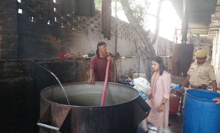 जिला कलेक्टर ने रीको क्षेत्र में वन डिस्क्टिट वन प्रोडक्ट की संभावनाओं को तलाशा