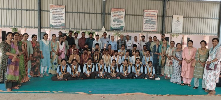 जागृति आंगन कार्यक्रम में विद्यालय का चयन