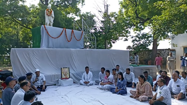 राष्ट्रपिता महात्मा गांधी की जयंती पर विविध कार्यक्रमों का हुआ आयोजन
