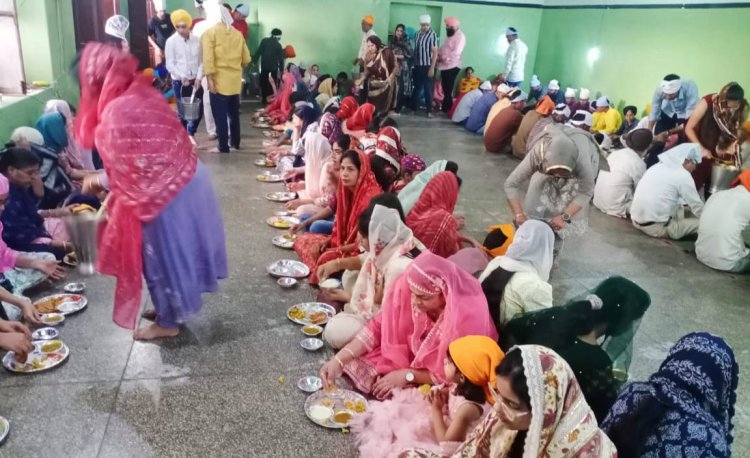 देवली में श्री गुरु नानक देव जयंती हर्षोल्लास के साथ मनाई गई।