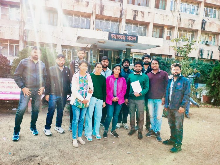 संविदा नर्स भर्ती परीक्षा में नियुक्ति दी जाए