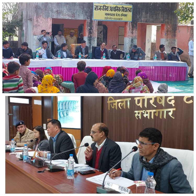 समरावता प्रकरण को लेकर राष्ट्रीय अनुसूचित जनजाति आयोग ने ली अधिकारियों की बैठक, दूसरे दिन गांव समरावता का किया दौरा
