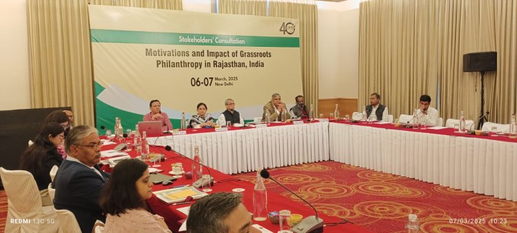 जमीनी स्तर पर परोपकारिता सतत और समावेशी विकास के लिए एक उपकरण के रूप में उभरी है: विशेषज्ञ