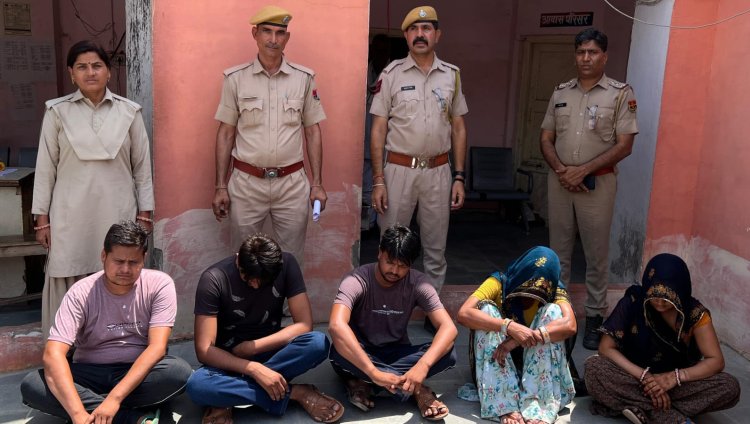 हत्या के 5 आरोपियों को देवली पुलिस ने किया गिरफ्तार
