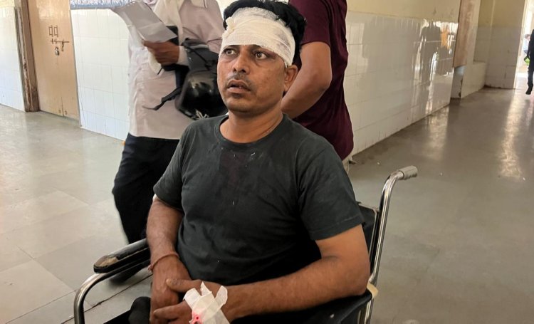 बस स्टैंड पर युवक पर जानलेवा हमला, सोने की चेन लूटने का आरोप