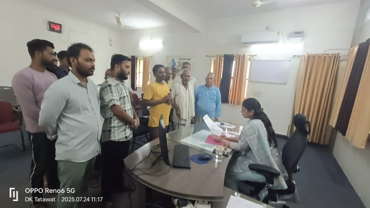 नेवरबाग तेजाजी मंदिर के परिसर से अतिक्रमण हटाने की मांग