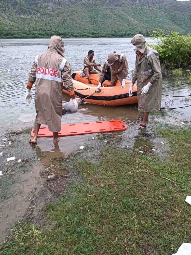 बीसलपुर बांध की दह में डूबे युवक का शव तीसरे दिन मिला, चिकित्सालय लाया गया